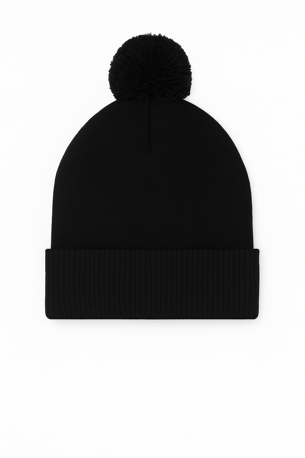 Uneek UC413 Pom Pom Beanie Black ONE